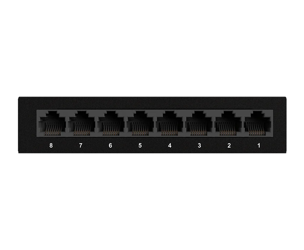 D-Link 8-Port Gigabit Metal Unmanaged Desktop Switch - (GO-SW-8GE) - Image 3