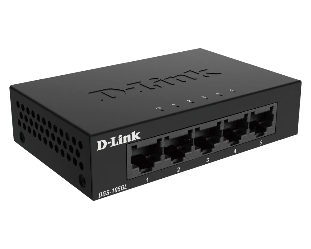 [Certified Refurbished] D-Link 5-Port Gigabit Ethernet Unmanaged Metal Compact Switch - (DGS-105GL/RE) - Image 5