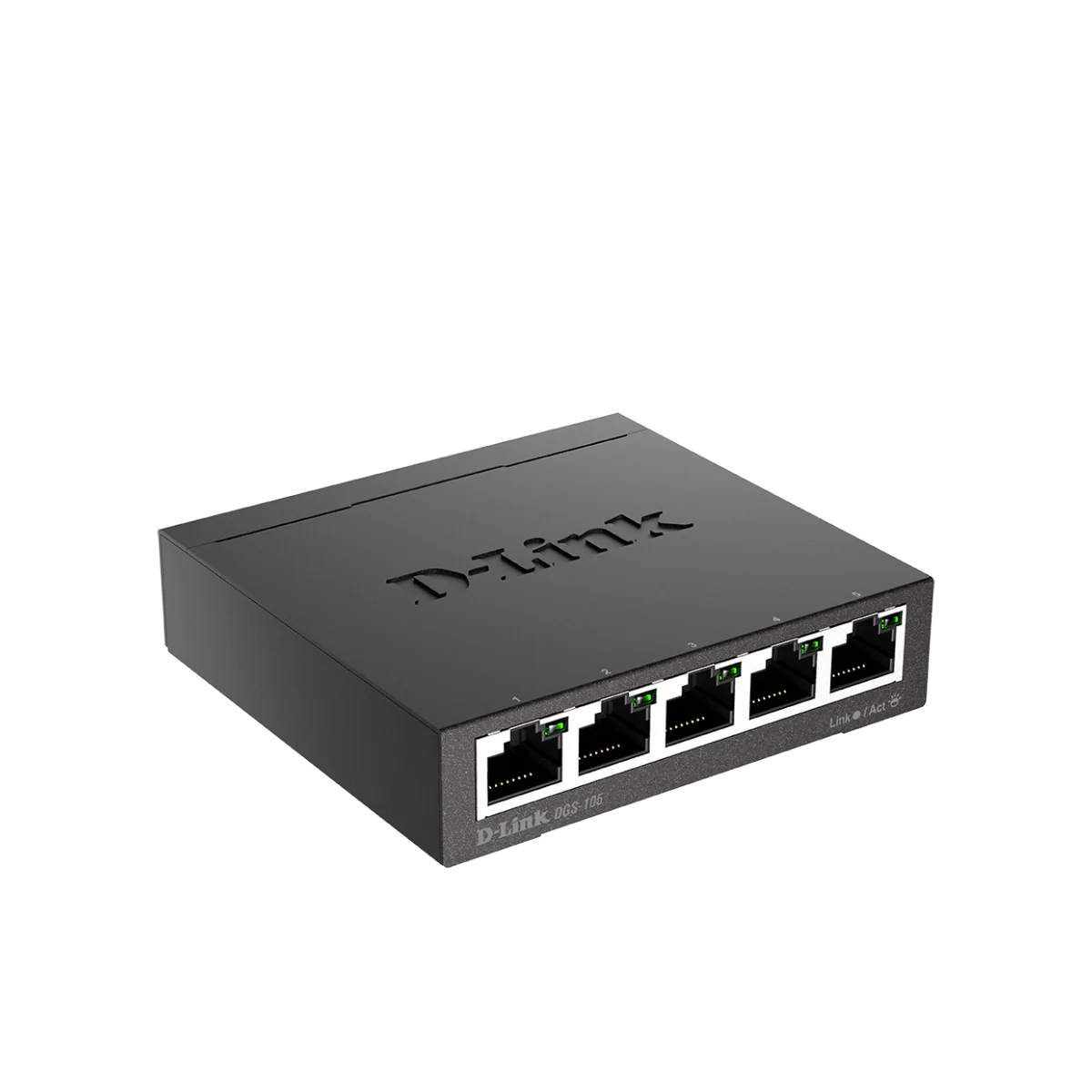 [Certified Refurbished] D‑Link DGS‑105/RE | 5‑Port Gigabit Ethernet Switch | Unmanaged, Plug‑&‑Play Network Splitter | Silent Fanless Metal | Desktop/Wall‑Mount | QoS, IEEE 802.3az Energy‑Saving (DGS-105/RE) - Image 3