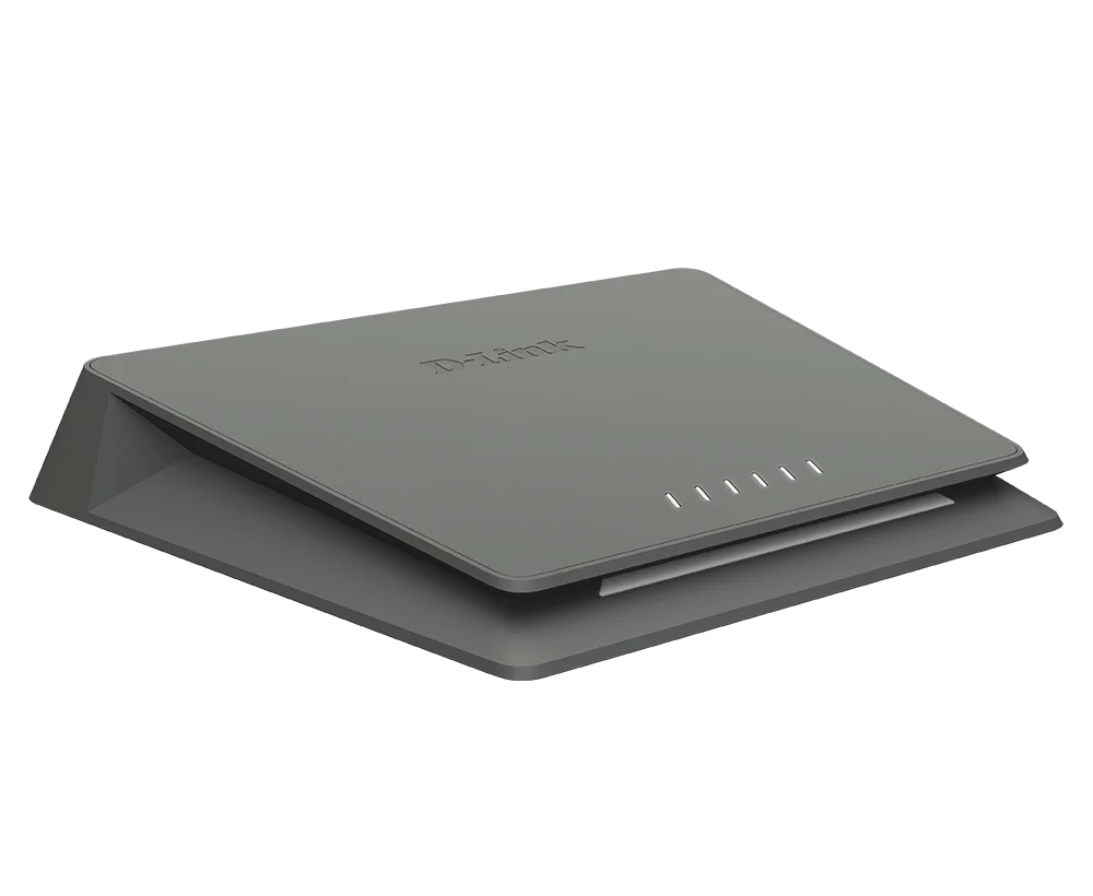 D-Link 6-Port Multi-Gigabit (1x10Gb & 5x2.5Gb) Gaming Switch with PC Gaming Turbo-mode and Color Indicator - (DMS-106XT) - Image 3