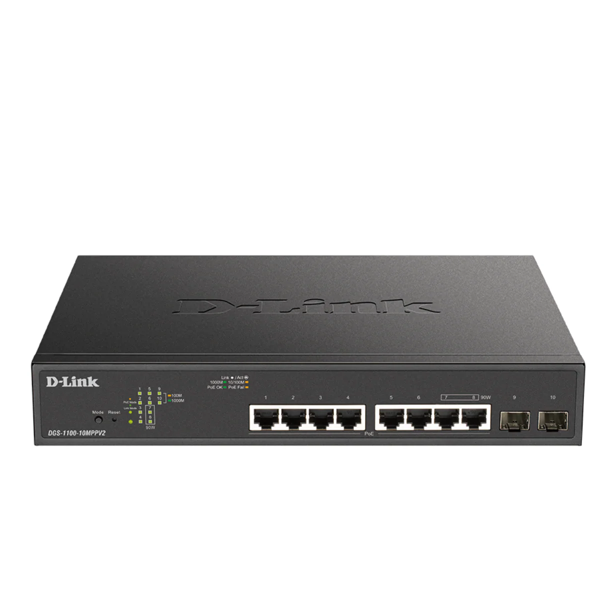 D-Link 10-Port Gigabit PoE Smart Managed Switch - (DGS-1100-10MPPV2) - Image 4