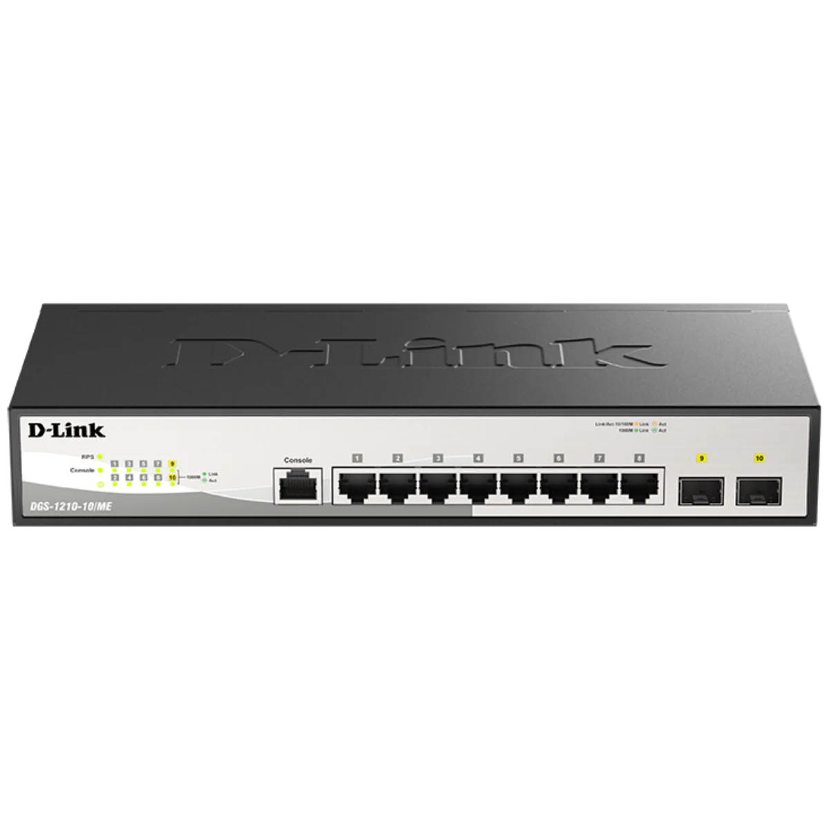 D-Link 10-Port Metro Gigabit Ethernet Managed Desktop Switch - (DGS-1210-10/ME) - Image 4