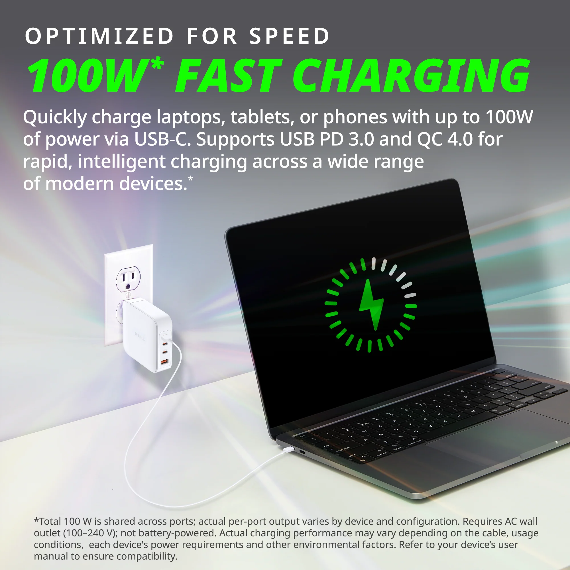 D-Link 100W Multi-Port GaN Charger - DCP-101 - Image 3