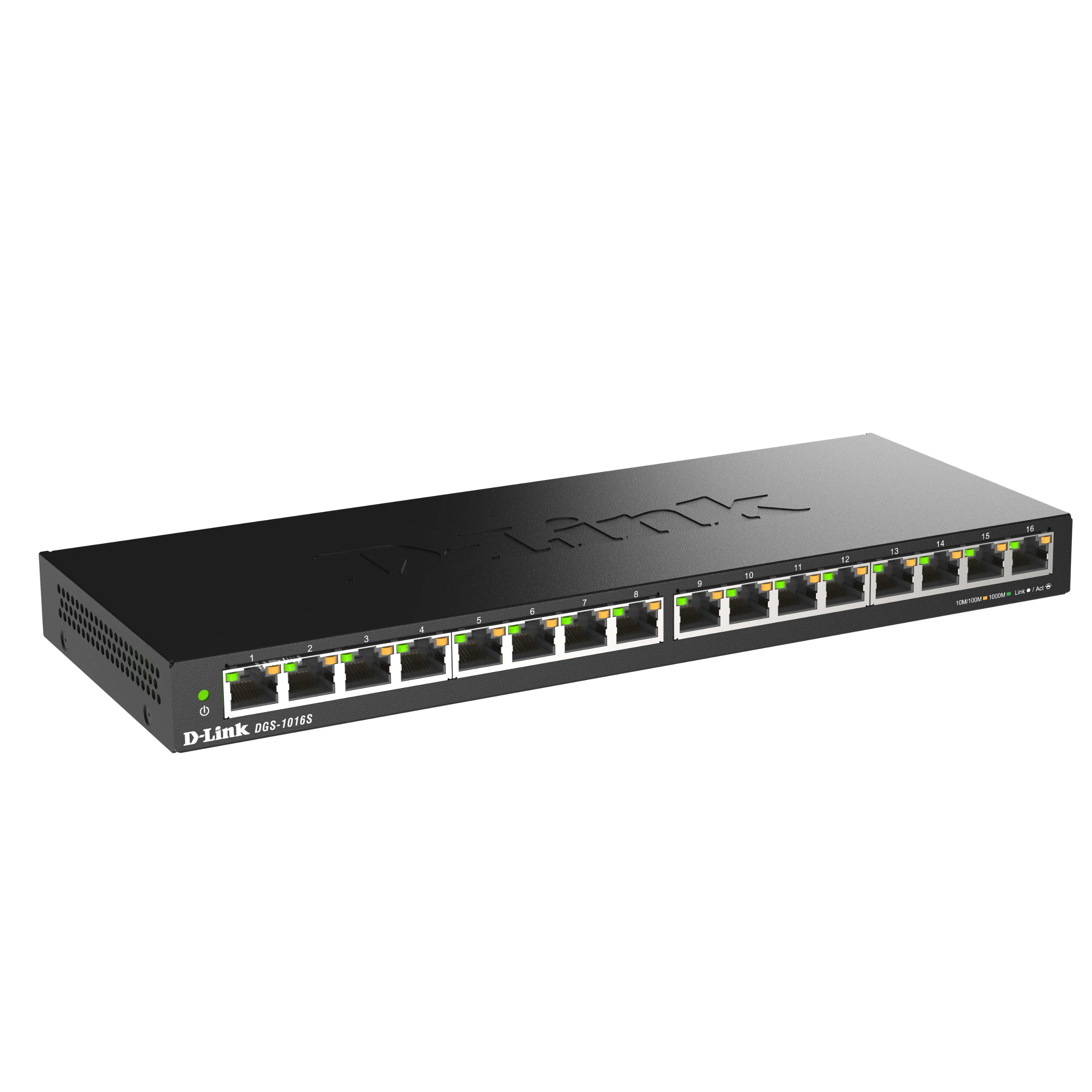 D-Link 16-Port Gigabit Unmanaged/Plug and Play Switch (DGS-1016S) | Fanless| Slim Metal Compact | Desktop - Image 10