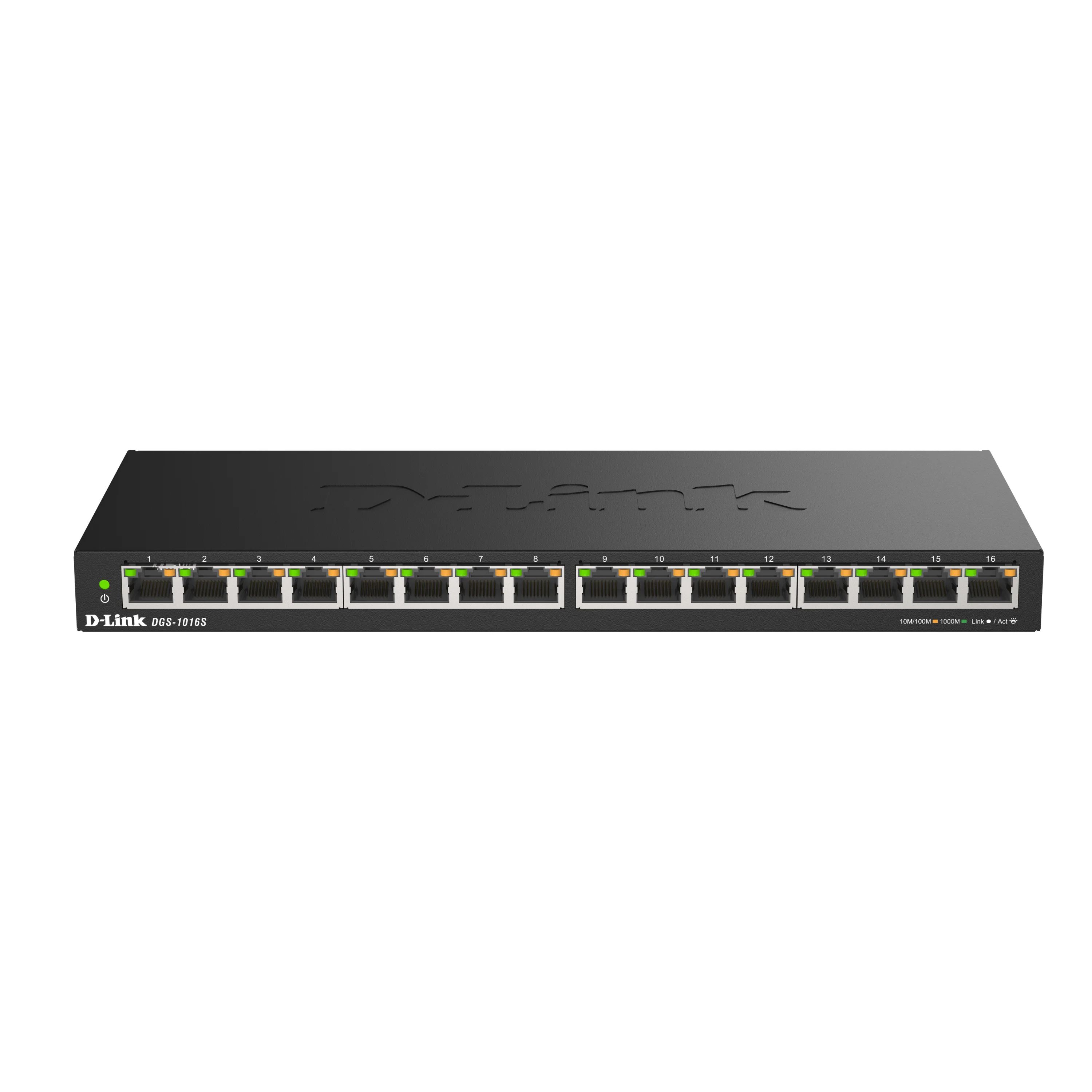D-Link 16-Port Gigabit Unmanaged/Plug and Play Switch (DGS-1016S) | Fanless| Slim Metal Compact | Desktop - Image 8