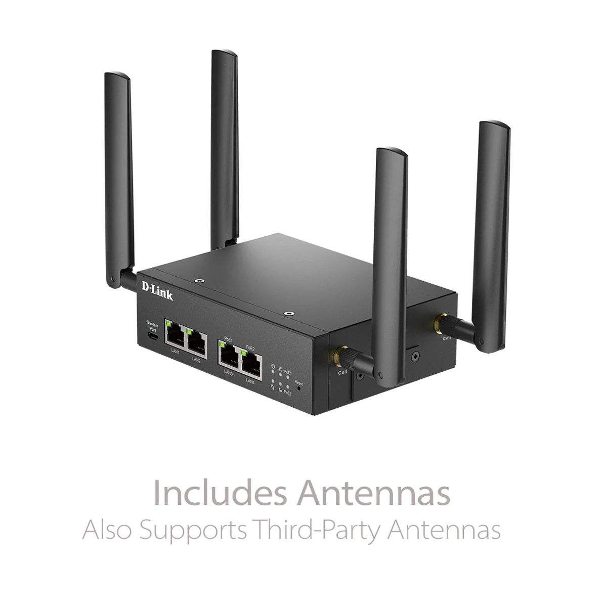D-Link 5G/4G PoE Rugged Modem/Gateway (DWM-314-GP) | Carrier Certified with AT&T, Verizon, T-Mobile | Follows NDAA, TAA - Image 11