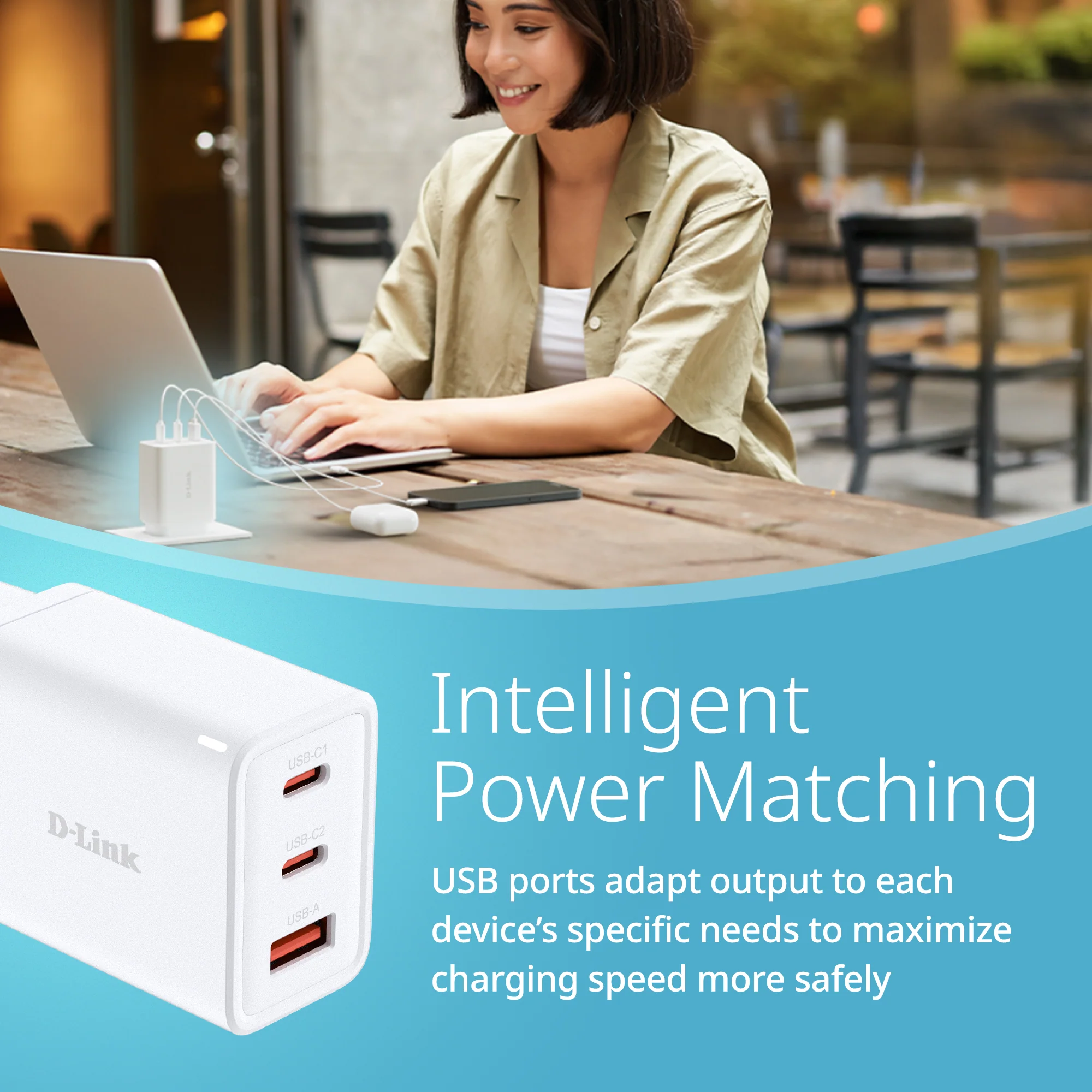 D-Link 65W Multi-Port GaN Charger - DCP-651 - Image 5
