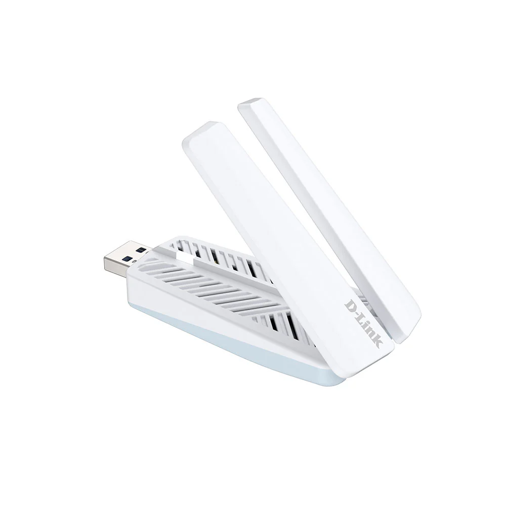 D-Link BE6500 Tri-Band Wi-Fi 7 Wireless USB 3.0 Adapter (AE65U) for Desktop or Laptop PC | 2 x High Gain Antennas, 6GHz, 4K-QAM, 160MHz, WPA3 Enhanced Security, Detachable Cradle, Windows 11, 10 - Image 8