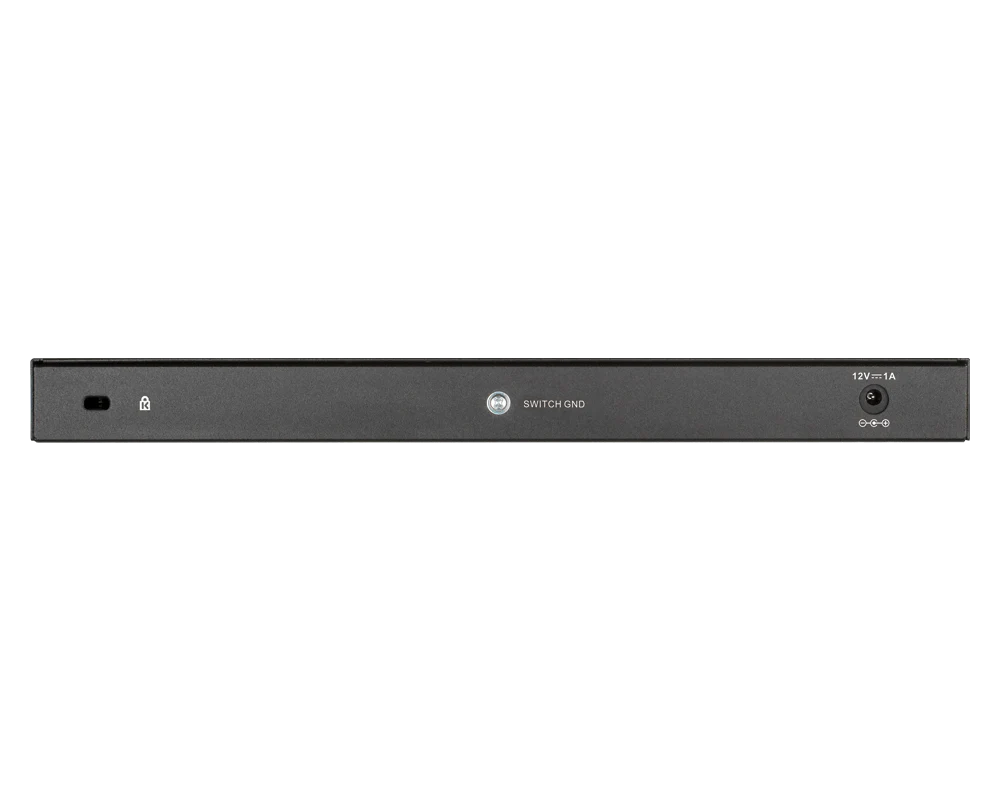 D-Link [Certified Refurbished] 16-Port Gigabit Unmanaged/Plug and Play Switch | Fanless| Slim Metal Compact | Desktop - (DGS-1016S/RE) - Image 10