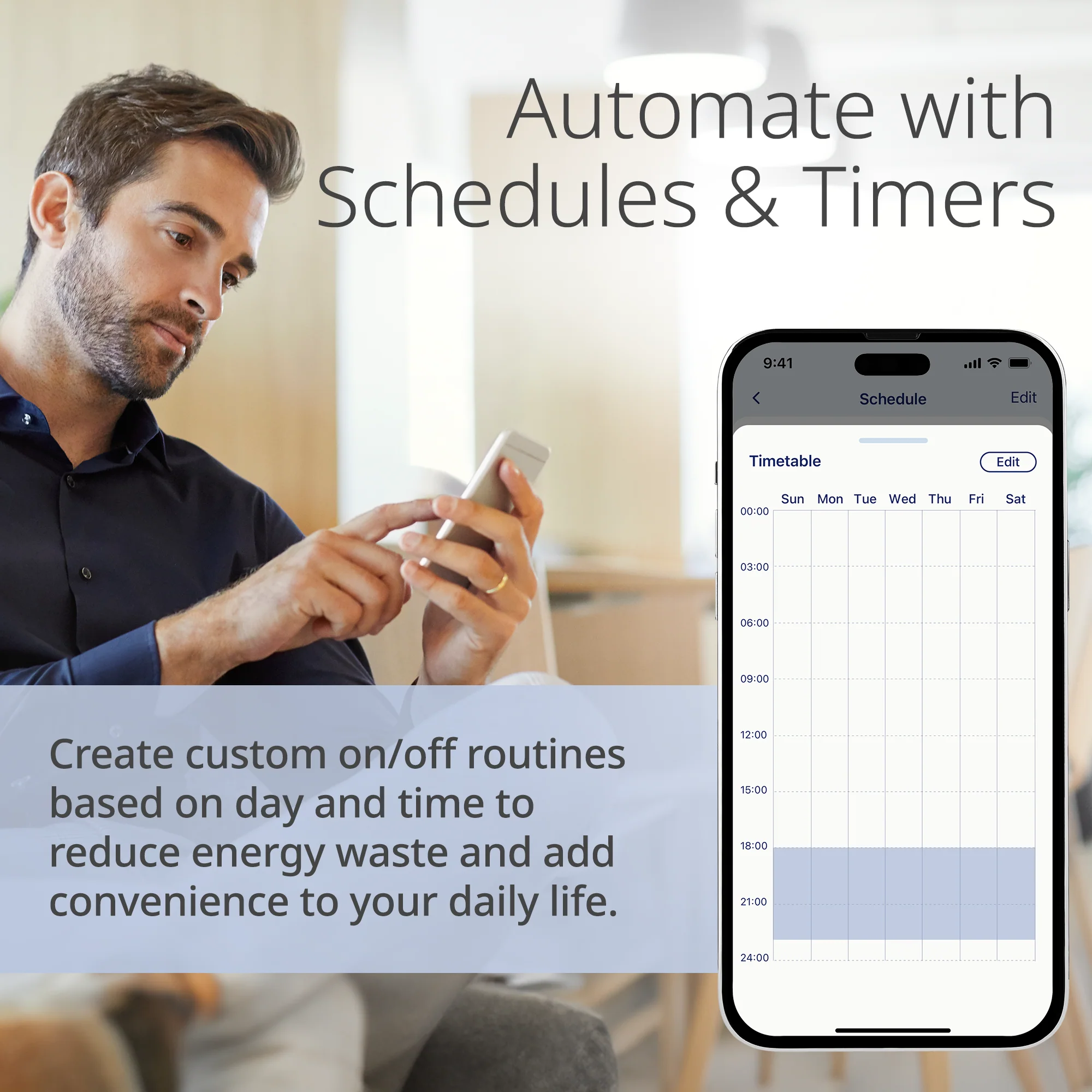 D-Link Wi-Fi Smart Plug (PM-01M) AQUILA PRO AI and Matter Supported, Compact Design, 15A/1800W Max, Energy Monitoring, Easy Bluetooth Setup, Works with Alexa & Google Home, UL94-V0 Flame-Retardant, 2.4GHz Wi-Fi, UL Certified - Image 4