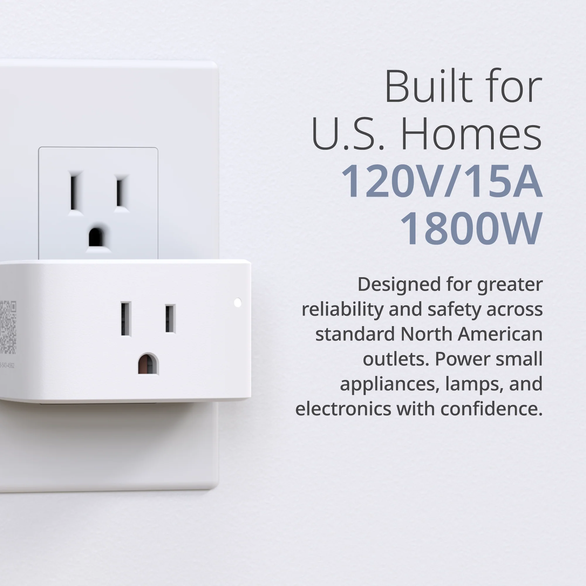 D-Link Wi-Fi Smart Plug (PM-01M) AQUILA PRO AI and Matter Supported, Compact Design, 15A/1800W Max, Energy Monitoring, Easy Bluetooth Setup, Works with Alexa & Google Home, UL94-V0 Flame-Retardant, 2.4GHz Wi-Fi, UL Certified - Image 7