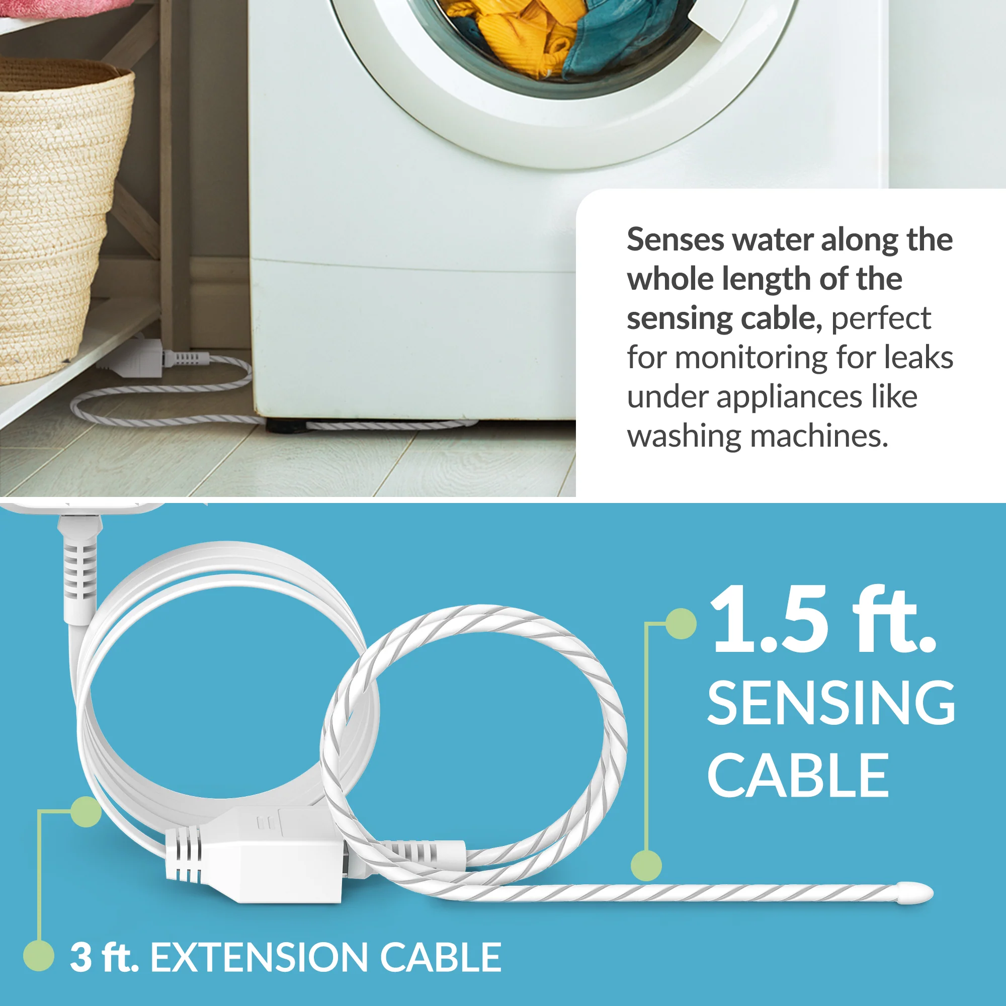 D-Link Expandable Smart Wi-Fi Water Leak Sensor Starter Kit - SW-A11KT - Image 5
