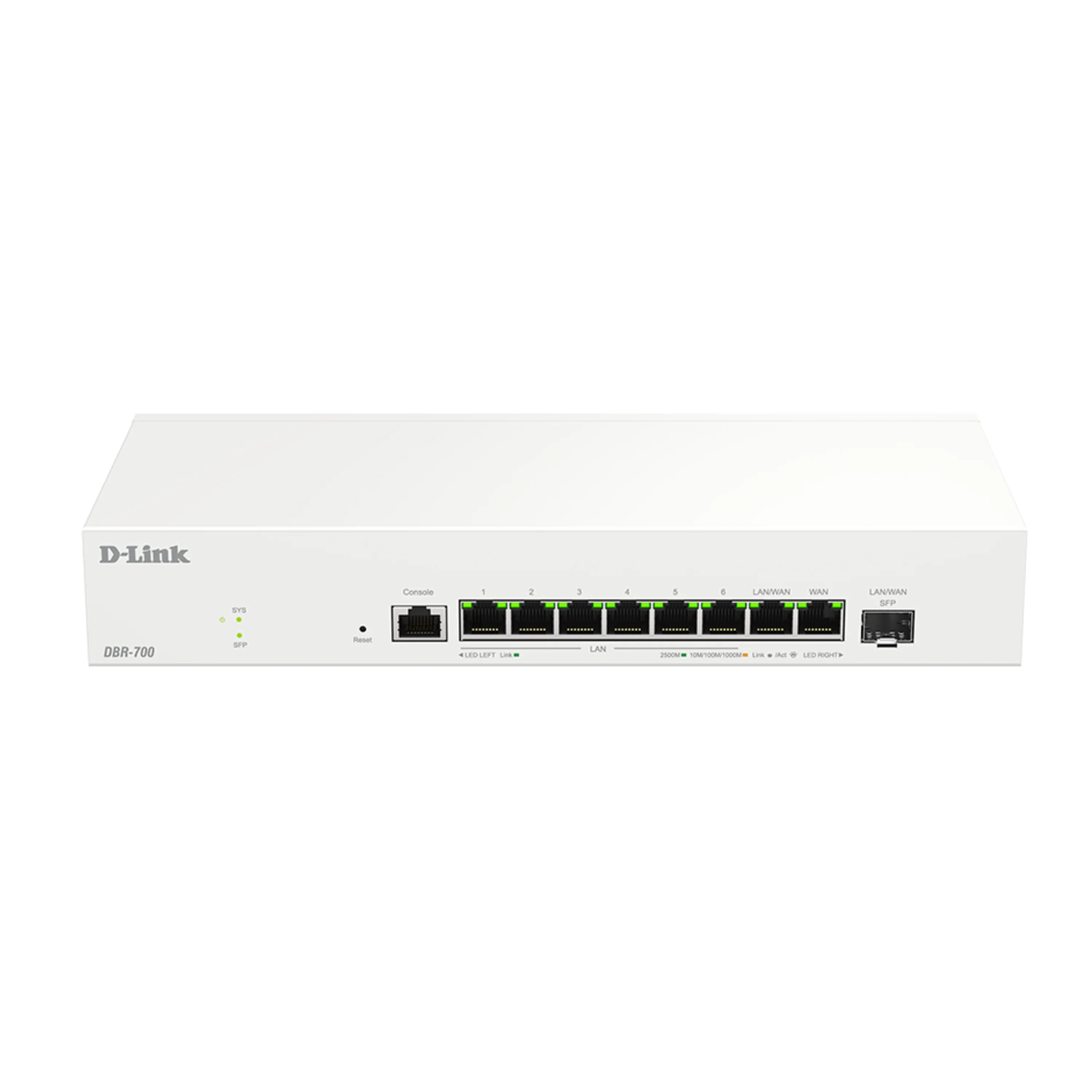 D-Link Guardian 700 Pro Multi-Gig Business Router with SFP (DBR-700), Premium Router with Multi-WAN Failover, SPI Firewall, 8x 2.5GbE LAN with SFP, VPN, - Image 14