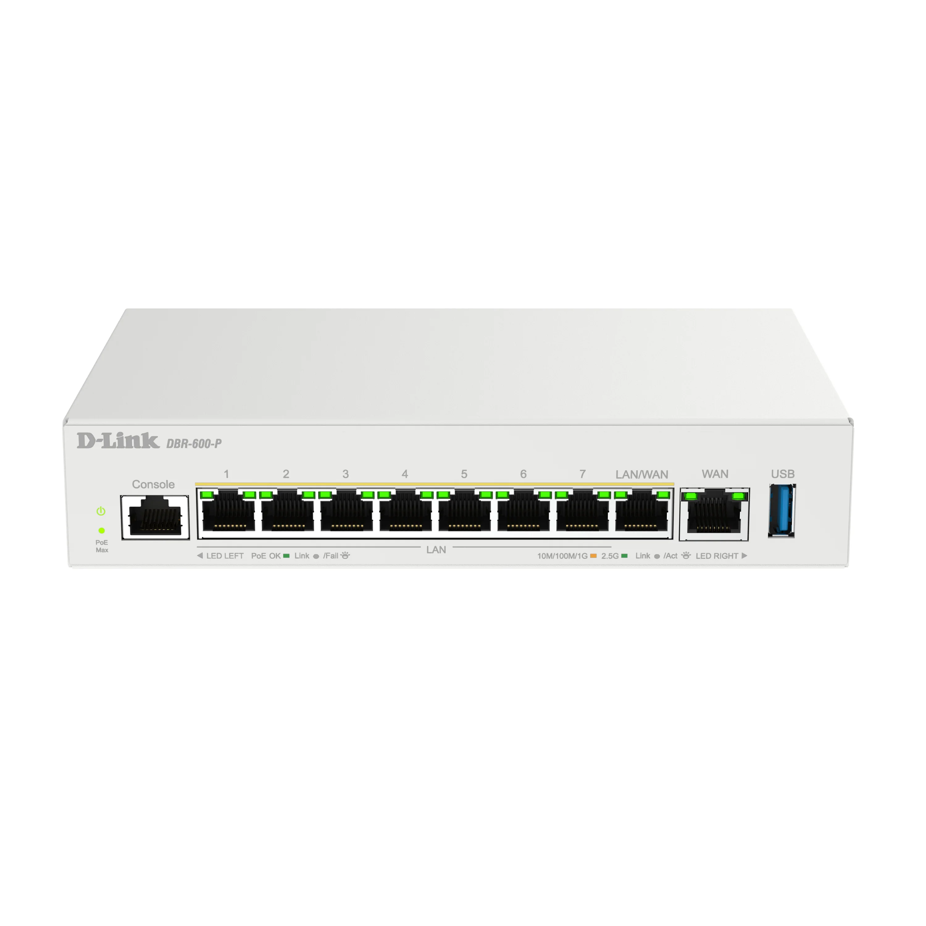 D-Link Guardian 600 PoE Multi-Gig Business Router (DBR-600-P) Premium Router with Multi-WAN Failover, SPI Firewall, 8x 2.5GbE PoE+ LAN, VPN - Image 14