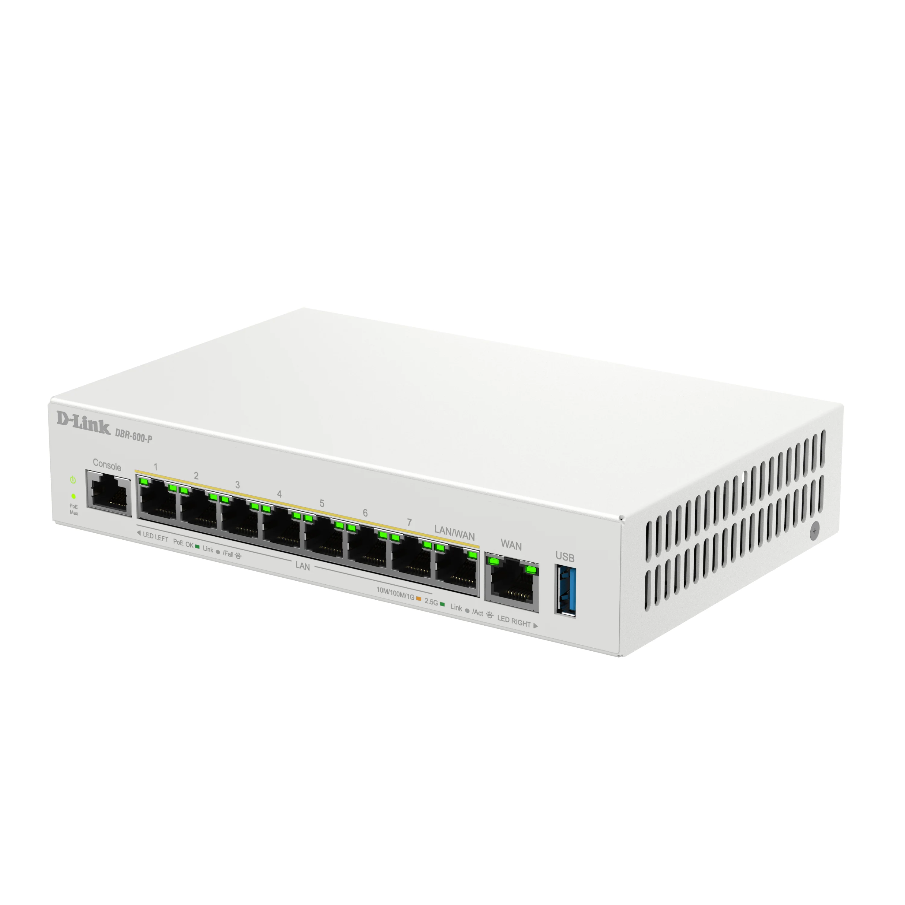 D-Link Guardian 600 PoE Multi-Gig Business Router (DBR-600-P) Premium Router with Multi-WAN Failover, SPI Firewall, 8x 2.5GbE PoE+ LAN, VPN - Image 17