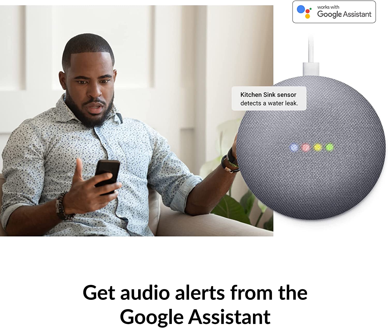 D-Link Water Sensor and Alarm Starter Kit, Detector, AC Powered, Works with Google Home - (DCH-S1621KT) - NEW 2025 Version SW-A11KT Available - Image 6