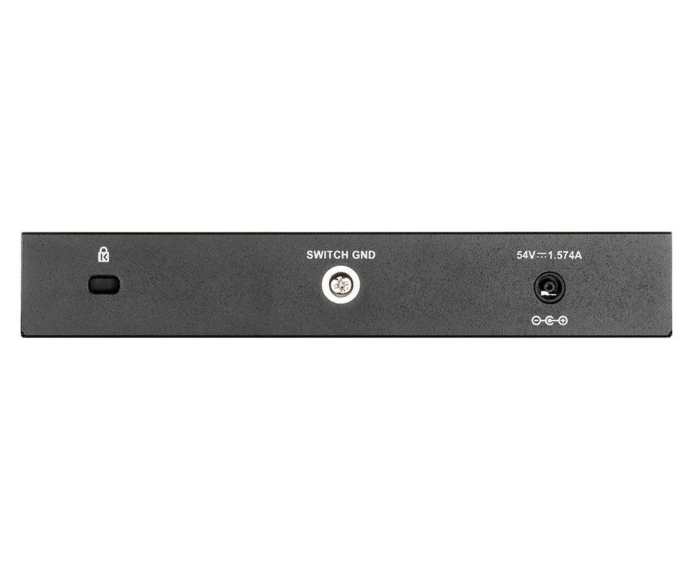 D-Link 8-Port Gigabit Smart Managed PoE+ Switch | 8 PoE+ Ports (64W) | Compact Metal Desktop |NDAA Compliant - (DGS-1100-08PV2) - Image 6