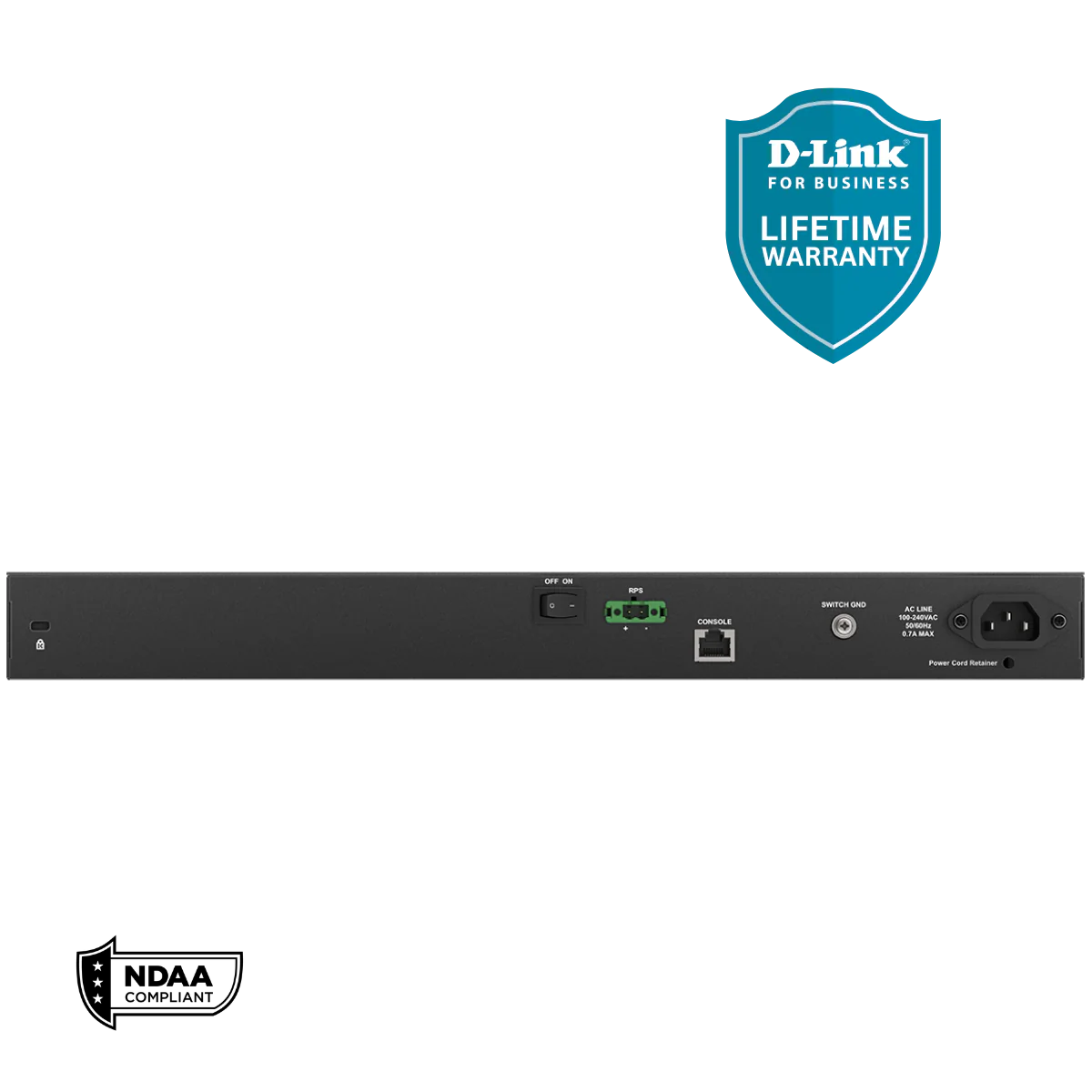 D-Link 52-Port Metro Gigabit Ethernet Managed Desktop Switch - (DGS-1210-52/ME) - Image 3