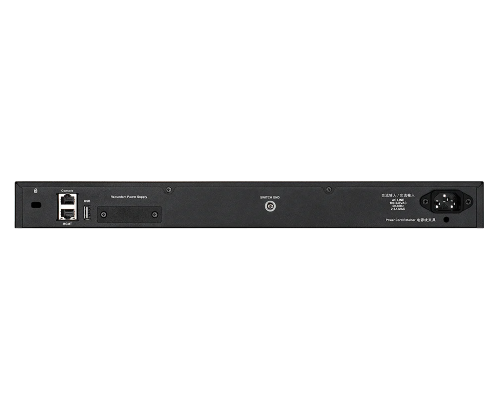 D-Link 54-Port Managed Stackable Fiber Switch with 10GbE Ports (DGS-3130-54S), 48 Gigabit Fiber Ports + 2 10GbE Copper Ports + 4 10G SFP+ Uplink Ports, L3, Follows NDAA/TAA - Image 5